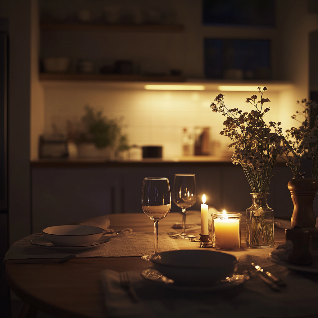 4 Simple Ways to Create a Cozy and Romantic Kitchen Atmosphere for Date Night